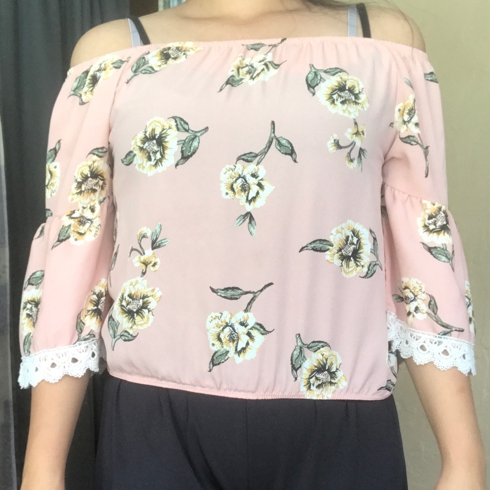 pink blouse